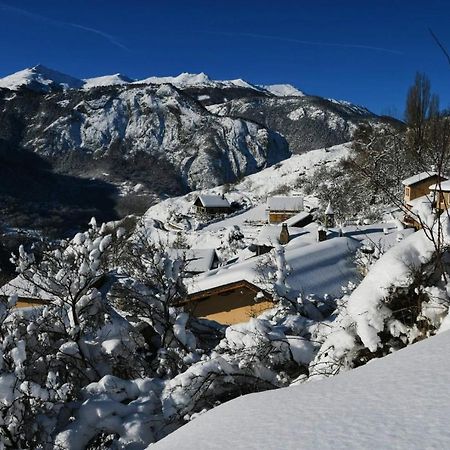 Logement Renove Avec Vue Panoramique La Saussaz Bagian luar foto