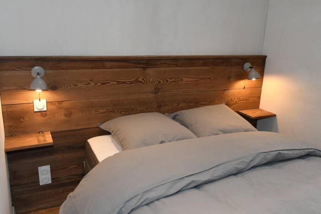 Logement Renove Avec Vue Panoramique La Saussaz Bagian luar foto