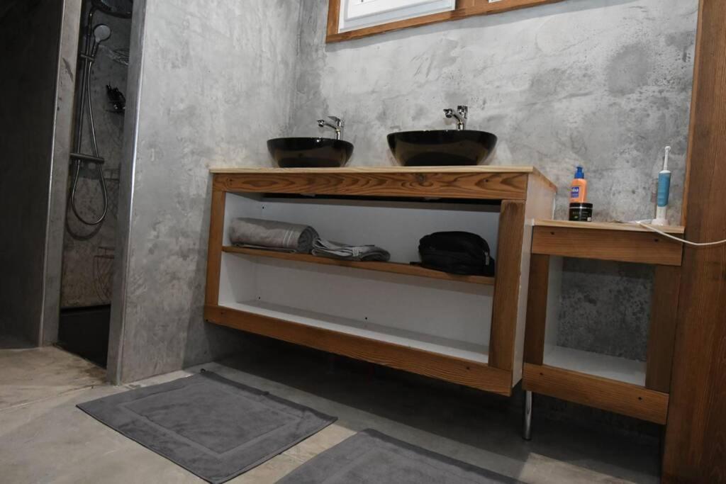 Logement Renove Avec Vue Panoramique La Saussaz Bagian luar foto