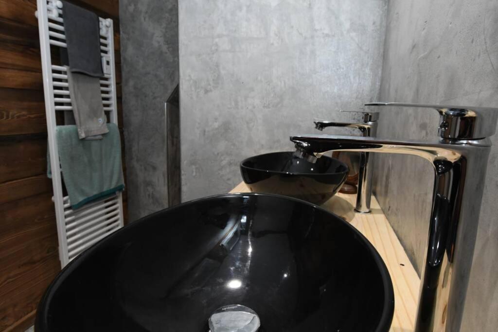 Logement Renove Avec Vue Panoramique La Saussaz Bagian luar foto