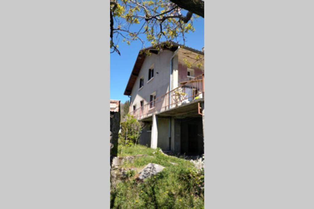 Logement Renove Avec Vue Panoramique La Saussaz Bagian luar foto